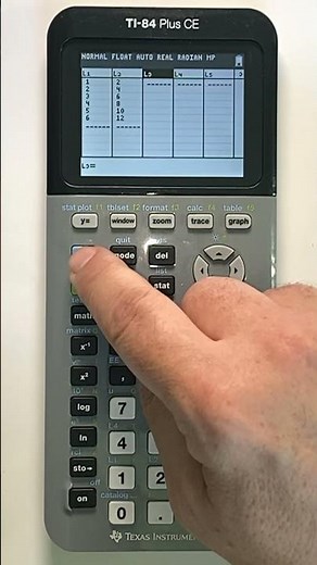 TI 84 How to use operations in Lists on your GDC