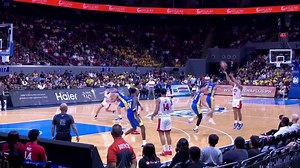 1M views · 6.5K reactions | FIRST 4-POINT SHOT IN MOA  RJ Abarrientos keeps the hope alive for Barangay Ginebra as he welcomes the four-point line at the Mall of Asia Arena in Game 1 of the PBA Season 49 Commissioner’s Cup Finals. #PBASeason49 #PBAAngatAngLaban #OneSports | One Sports | Facebook