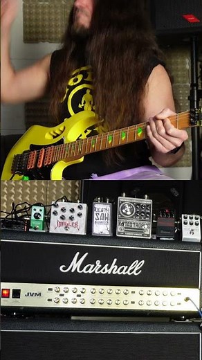 Marshall JVM410H x 6 Boost Pedals at once