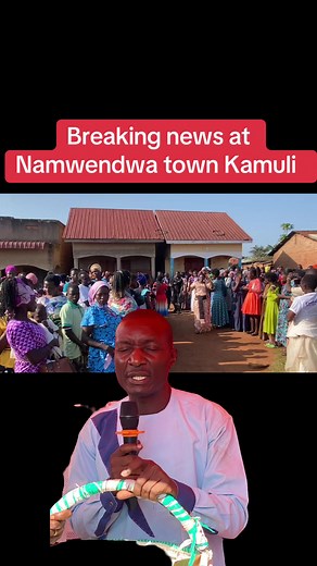 Breaking News in Namwendwa, Kamuli District