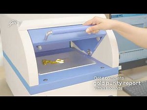 Godrej Gold Testing Machine - AccuGold IDEX - 100 AC | Accurate & Reliable Purity Checking