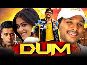 Dum (HD) Allu Arjun Comedy Hindi Dubbed Movie | Genelia D'Souza, Brahmanandam