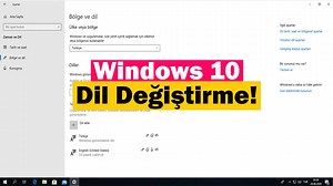 Windows 10 Dil Değiştirme Nasıl Yapılır? | Detaylı Anlatım! » TechWorm