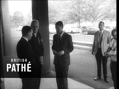 Senator Edward Kennedy In Air Crash (1964)