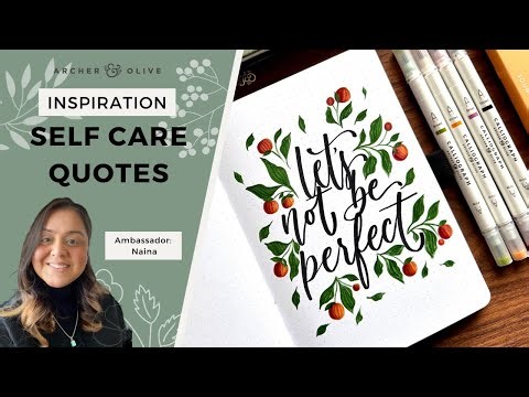 Inspiration for Keeping a Motivational Quotes Journal | Lettering Inspiration