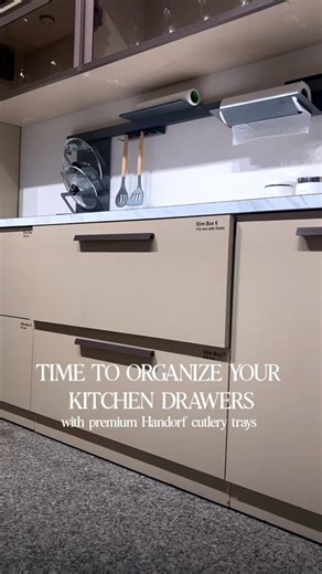 Cluttered Kitchen Drawers? Try This Smart Cutlery Tray Upgrade #kitchenstorage #diy #kitchen