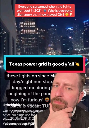 It’s easy to dunk on Texas when we stumble. But where are the headlines now? 🤔 In 2021, I went viral (on my banned account 🙄) screaming at the skyline because we were freezing in the dark. Fast forward to 2026: We just sat through a 4-day snowstorm in the exact same apartment... and the power didn't blink once. We have to give credit when problems get solved. Texas stepped up, updated the grid, and kept us warm. God Bless Texas. 🤠🇺🇸 #Texas #Dallas #Snowstorm #electricity #Ice
