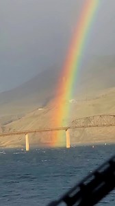 Brightest rainbow 🌈 I've ever seen | Just Joel