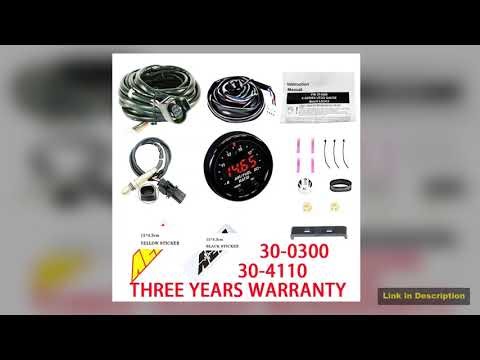 300300 304110 XSeries Wideband O2 Air Fuel Ratio Gauge Kit LSU 49 0258017025 Oxygen Sensor 1543cm f