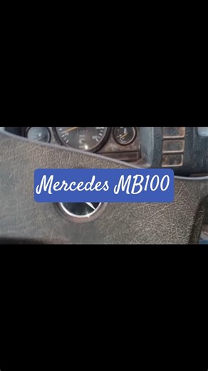 Mercedes MB 100 cuando Mercedes era Mercedes #automobile