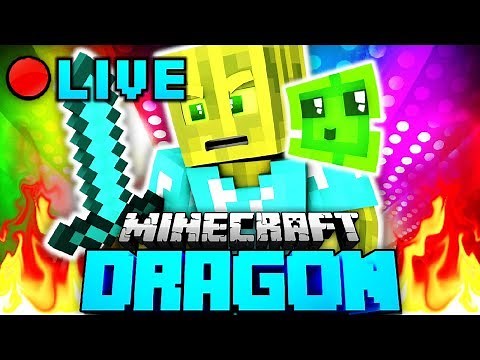Das CHAOS KÖNIGREICH!! - Minecraft DRAGON LIVESTREAM (1/2)