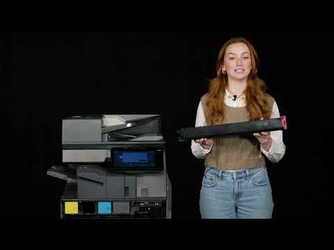 Toner Cartridge Replacement Demo: Sharp BP Advanced Series MFPs