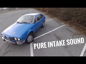 Alfa Romeo Alfetta GTV 2.0 / POV DRIVING / Pure sound