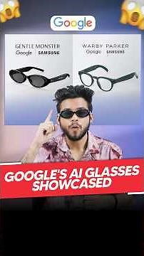 Google's New AI Glasses Showcased at I/O 2026! #googleio #aiglasses #smartglasses #ai