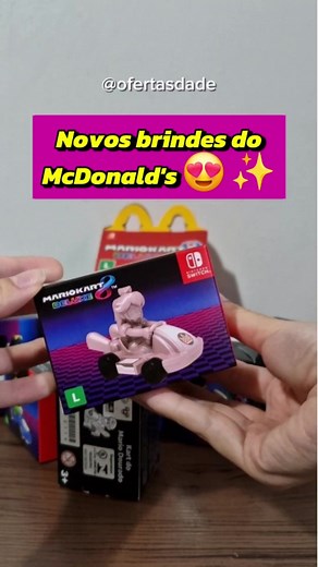 New Mario Kart McDonald's Toys Unboxing | Mario Games
