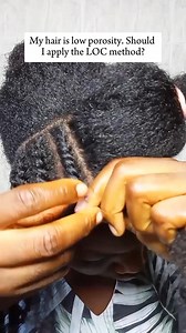 49K views · 396 reactions | My hair is low porosity. Should I apply the LOC method? . . . Check pin comment to read more . . . . . . . #reelsviralシfb #naturalhair #naturalhaircommunity #haircare #naturalhairjourney #naturalhaircaretips #naturalhairlovers #naturalhairtips #foryouシ #highlights #fypシ | Natural Hair & Lifestyle | Facebook