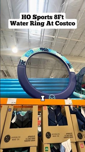 Costco’s NEW Mini Oasis Water Ring is perfect for summer chilling!