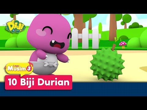 Didi & Friends | Lagu Baru Musim 3 | Sepuluh Biji Durian