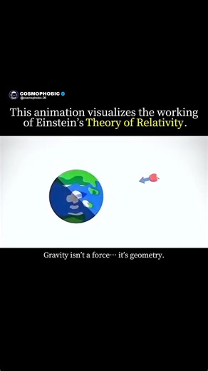 Visualizing the Theory of Relativity......#spacefacts #universe #shorts