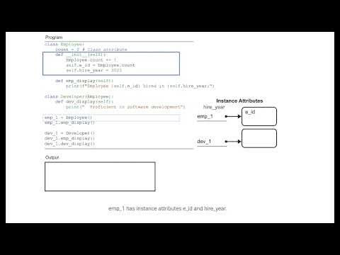 Defining a simple subclass; ch 13, video 3