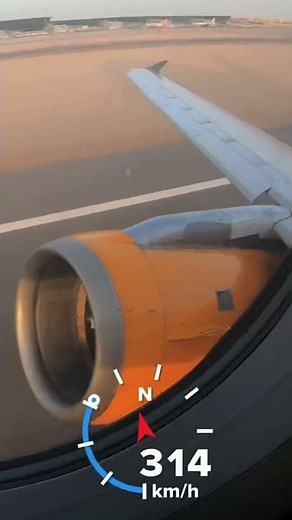 Takeoff A320 #shorts #condor