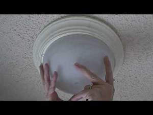 Enclosed Light Fixture Hack for LED bulbs