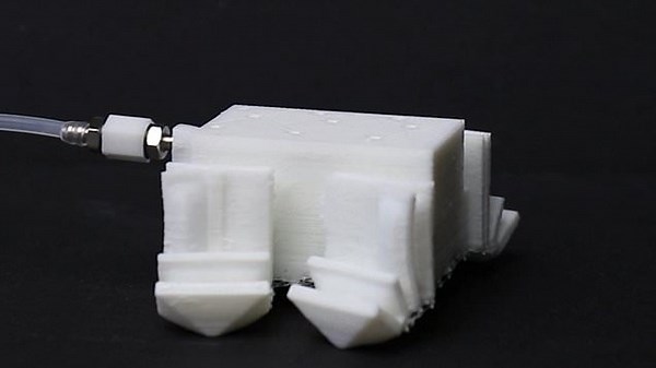 Scientists create soft robots able to walk straight out of the 3D printers that make them