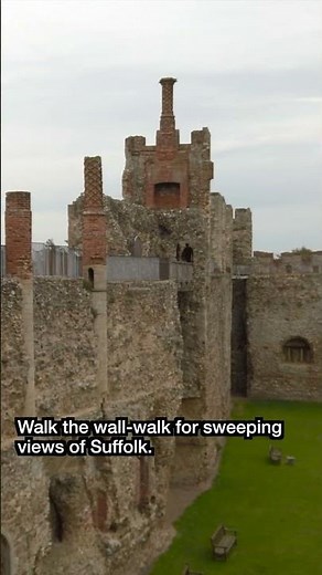 Framlingham Castle: The Fortress of Mary Tudor | England’s Mighty Wall-Walk Castle 🏰🇬🇧