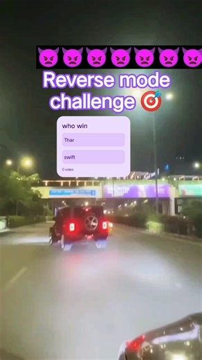New black modified thar vs Swift reverse↩️ mode challenge 🎯💹🔝
