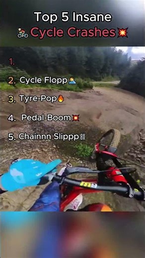 Top 5 Insane Cycle Crashes Ever