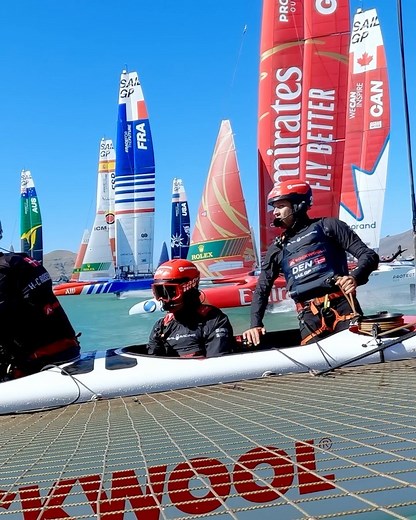 GoPro on Instagram: "@sailgp is making its final stop of Season 3 this weekend in our own backyard of San Francisco, California 🌁 The Grand Final will see these 50’ catamarans ripping across the bay + around Alcatraz Island at speeds of up to 60mph 💨 Shot on #GoProMAX + #GoProHERO11 Black. #GoPro #HyperSmooth #SailGP #PoweredByNature #Sailing #Sail #Catamaran"