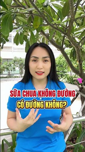 Sữa chua không đường có đường không #AnnaDinhDuong #YoboAcademy #healthtips #healthyfood #suachua