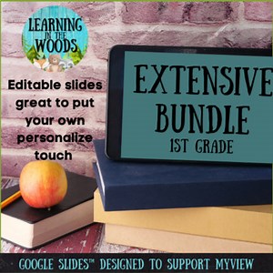 Extensive Bundle MYVIEW (Google Slides™)- First Grade