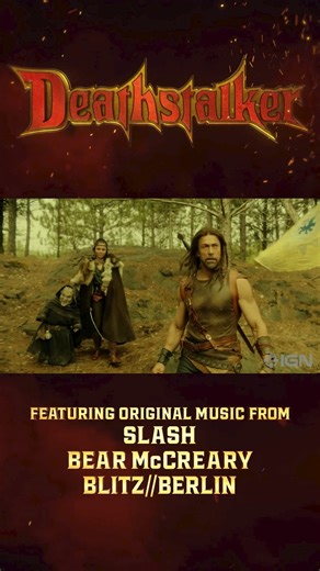 Here it is! First trailer for the new #Deathstalker, featuring my new spin on the classic Deathstalker II Theme, with Slash, Brendan McCreary, and Chuck Cirino. | Bear McCreary