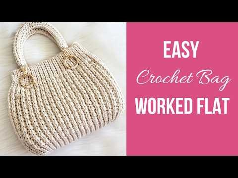 Easy Crochet Bag Tutorial
