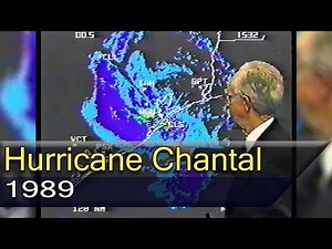 Hurricane Chantal 1989 - The Weather Channel