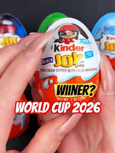 Top 10 Surprise Eggs Unboxing! Kinder Joy Funco FIFA World Cup 2026!
