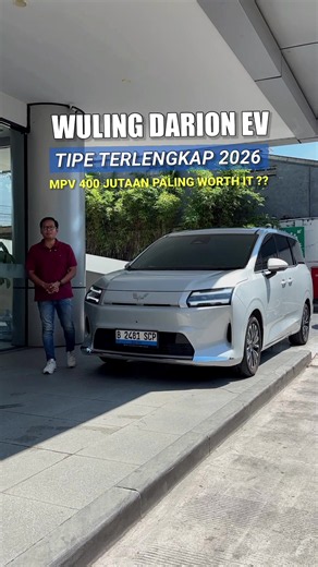 MOBIL 400 JUTAAN SERASA 600 JUTAAN !! WULING DARION EV RX 2026 tidak hanya punya kabin lega dan nyaman, mobil ini juga punya fitur2 lengkap dan canggih yang bahkan lebih lengkap dari mobil2 600 jutaan di kelas mobil ini. INFO PROMO : @Risma Ariyanti @Wuling zhc Risma #wulingdarionevtipetertinggi #reviewwulingdarionev2026 #hargawulingdarionev #wulingdarionvstoyotavoxy