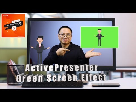How to key out a Green Screen in ActivePresenter and Replace it with a background image?