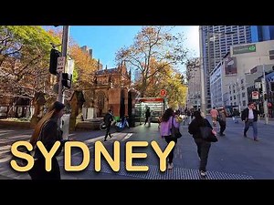 Sydney City Centre Walking Tour | Explore the Heart of the City in Stunning 4K