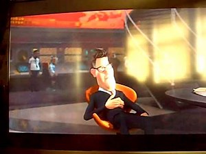 MONSTER VS ALIENS PRESIDENT COFFEE AND MS RONSON SCREAMS