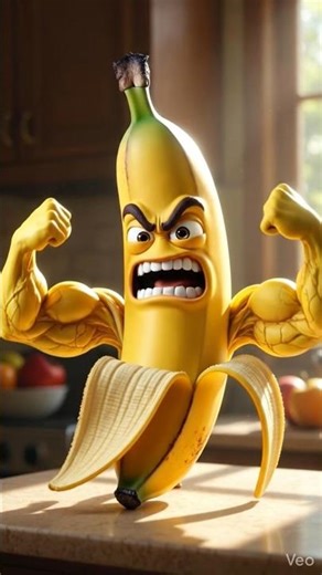 Listen bro, eat me and make people jealous because eating me will make your body like the Hulk's.