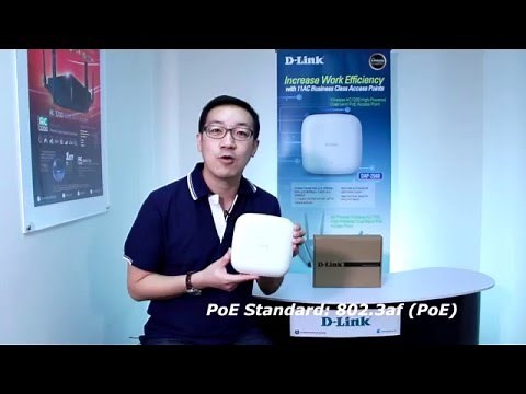 D-Link Wireless AC1200 High-Powered Dual band PoE Access Point (DAP-2660) Unboxing