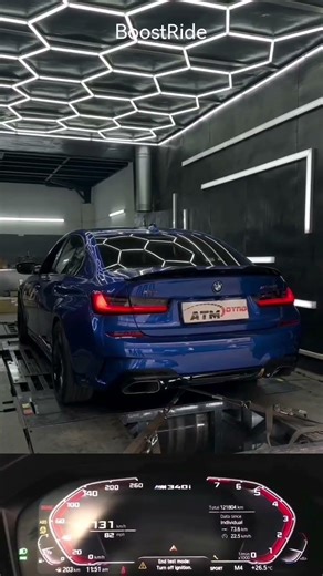 Sound of BMW 🔥M340i | Brutal Exhaust #boostride #Shorts #bmw #CarSound #ExhaustSound