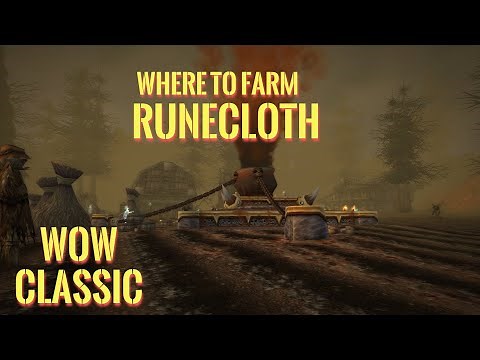 WoW Classic/Where to farm Runecloth