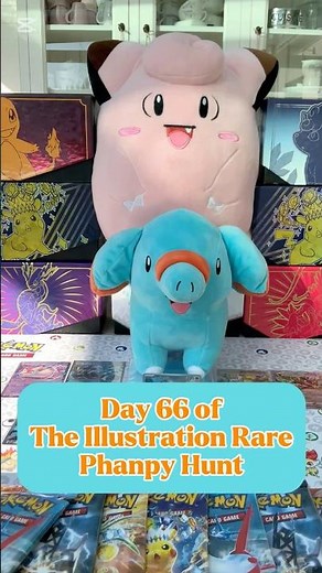 Day 66 of The Illustration Rare Phanpy Hunt!!