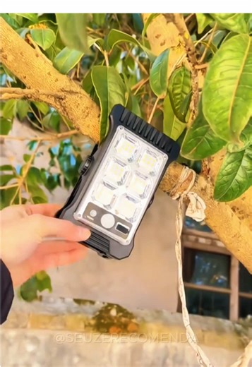 Iluminação Sustentável: Luminária Solar LED