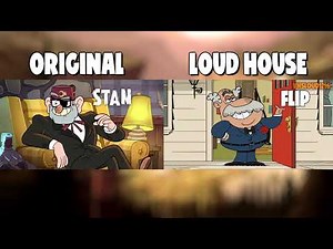 The Loud House: "Gravity Falls" Opening (Side-By-Side Comparison)