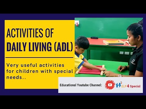 Activities of Daily Living (ADL) (‪@Help4Special‬ )