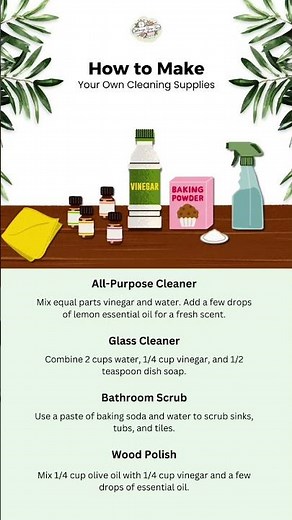 DIY Natural Cleaning Products – Easy & Effective!